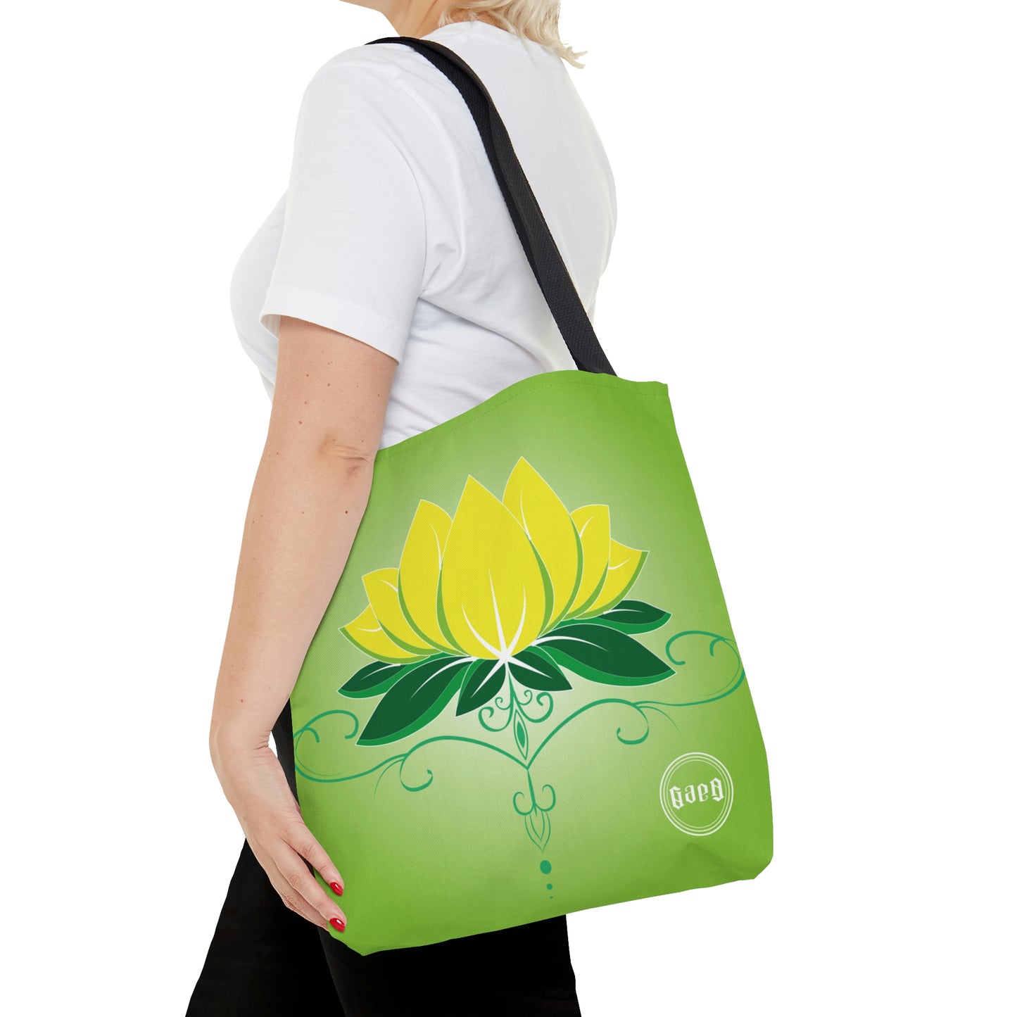 Lotus Flower Tote Bag 